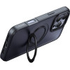 Mcdodo MagSafe case for iPhone 16 Pro with stand (black) - (PC-4932)