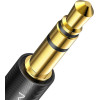 Mcdodo Mini jack cable 3.5mm AUX 1.2m (black) - (CA-6640)