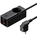 Mcdodo Power Strip GaN EU 70W, 2x USB-C, 1x USB (black) - (CH-4620)