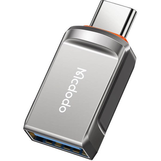 Mcdodo USB 3.0 to USB-C adapter, (gray) - (OT-8730)