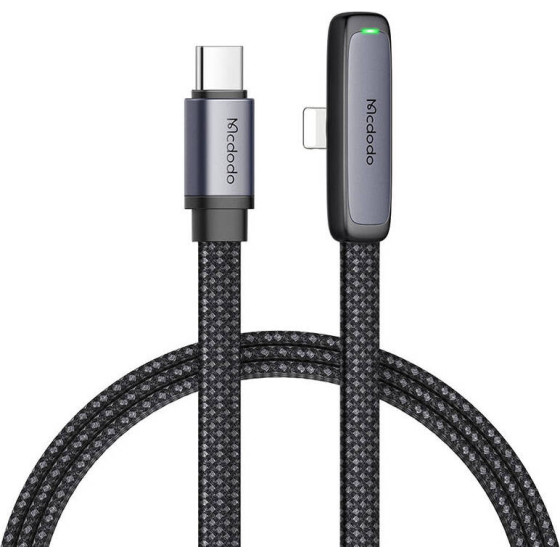 Mcdodo USB to USB-C angle cable, 1.2m (black) - (CA-3350)