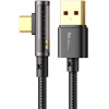 Mcdodo USB to USB-C Prism 90 degree cable 6A, 1.2m (black) - (CA-3380)