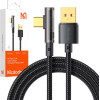 Mcdodo USB to USB-C Prism 90 degree cable 6A, 1.2m (black) - (CA-3380)