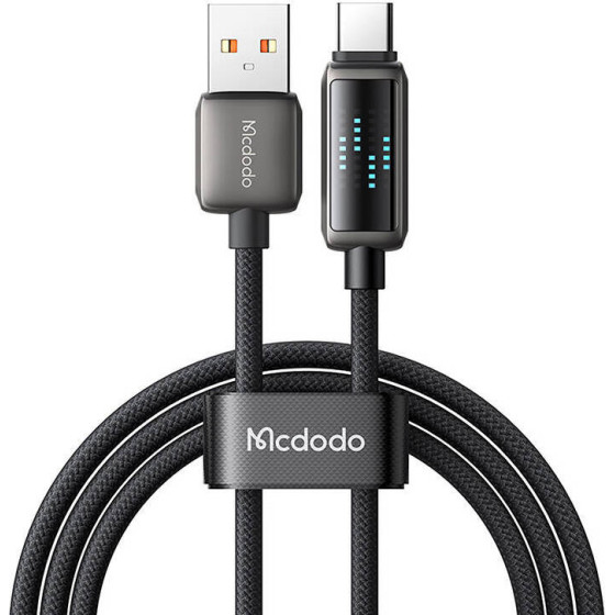 Mcdodo USB-A to USB-C cable, 6A, LED display, 1.2m - (CA-2350)