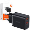 Mcdodo USB-A*2 mains charger, 12W (black) - (CH-5070)