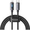 Mcdodo USB-C to Lightning cable with 36W flashing light 1.2m (black) - (CA-5710)