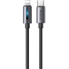 Mcdodo USB-C to Lightning cable with 36W flashing light 1.2m (black) - (CA-5710)