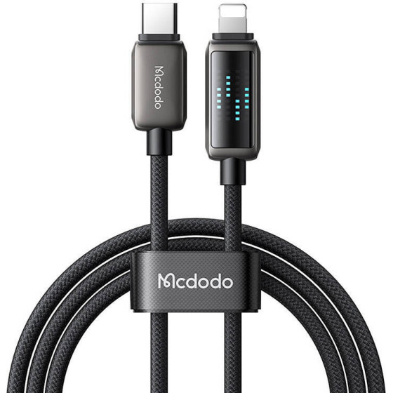 Mcdodo USB-C to Lightning cable, 36W, LED display, 1.2m - (CA-2630)