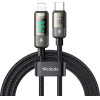 Mcdodo USB-C to Lightning cable, auto power off, 36W, 1.2m (black) - (CA-3600)
