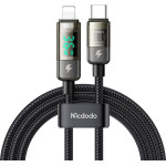 Mcdodo USB-C to Lightning cable, auto power off, 36W, 1.2m (black) - (CA-3600)