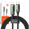 Mcdodo USB-C to Lightning cable, auto power off, 36W, 1.2m (black) - (CA-3600)