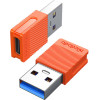 Mcdodo USB-C to USB 3.0 adapter, (orange) - (OT-6550)