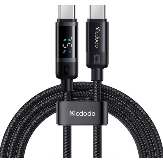 Mcdodo USB-C to USB-C 60W data cable 1.2m (black) - (CA-5780)