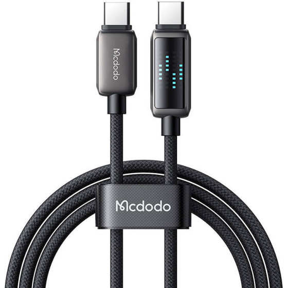 Mcdodo USB-C to USB-C cable, 100W, LED display, 1.2m - (CA-4250)