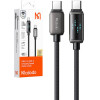 Mcdodo USB-C to USB-C cable, 100W, LED display, 1.2m - (CA-4250)