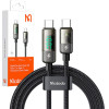 Mcdodo USB-C to USB-C cable, auto power off, PD 100W, 1.2m (black) - (CA-3610)