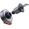 Mcdodo Wireless car charger with retractable USB-C cable 15W (black) - (CH-3000)