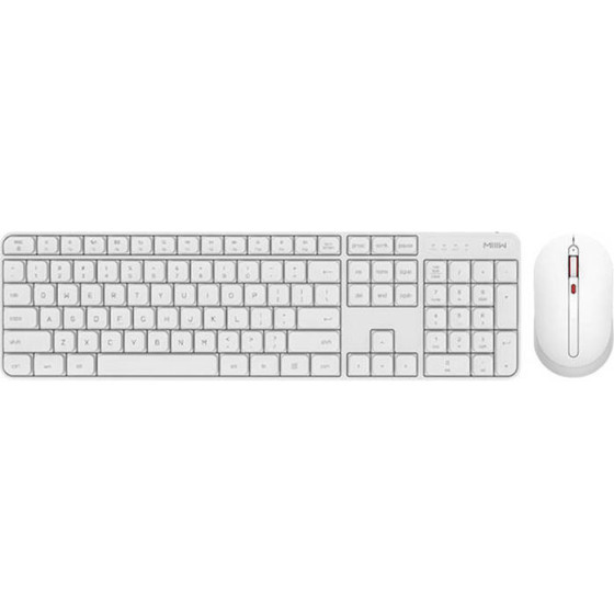 MIIIW Wireless Keyboard and Mouse Set (White) - (MWWC02)