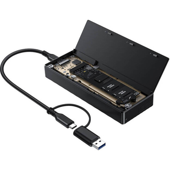 Mokin SSD Enclosure USB4 40Gbps M.2 NVMe (black) - (UD1101)