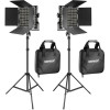 Neewer Kit 660 Bi Color LED, two lamps 40W 3200-5600K - (B073XJN7XL)