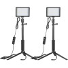 Neewer Kit ZC-10S two lamps LED + filters + tripods - (B07T8FBZC2)