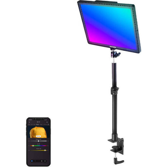 Neewer Lamp LED GL1C RGB 48W 2900-7000K - (B0CGLTZ5RB)
