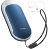 Ocoopa HotPal PD 5000 mAh hand warmer with powerbank function, USB-C white-blue - (H3054PD-BU_WH)