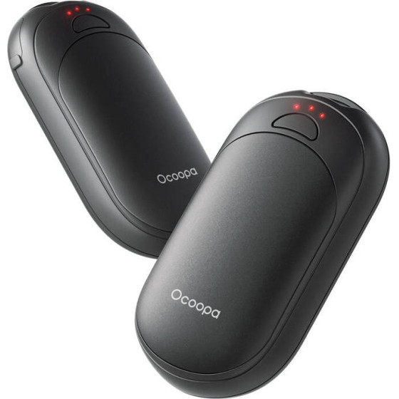 Ocoopa UT3 Lite 2x2500 mAh hand warmer, USB-C, black/black - (UT3053-BK_BK)