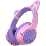 PowerLocus Bobo Cat Ears Wireless Headphones for Kids - (Bobo Cat Ears Kids)