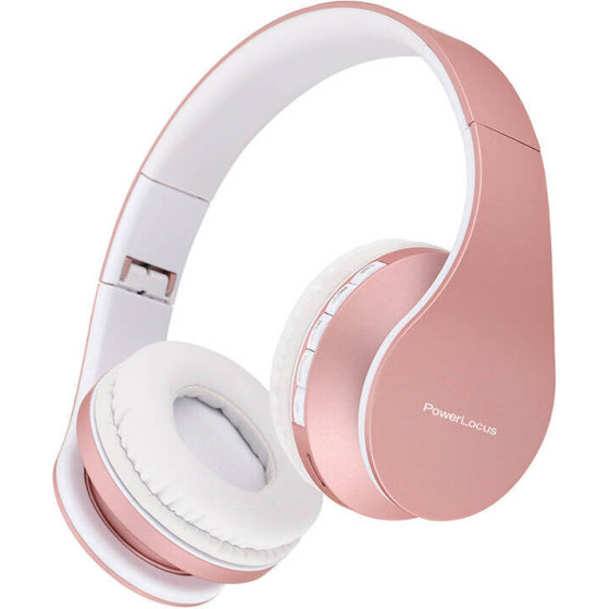 PowerLocus P1 wireless headphones (rose gold) - (pwl-p1-rosegold)
