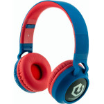PowerLocus Wireless Headphones Buddy Kids (Navy Red) - (pwl-buddy-redbluenoe)