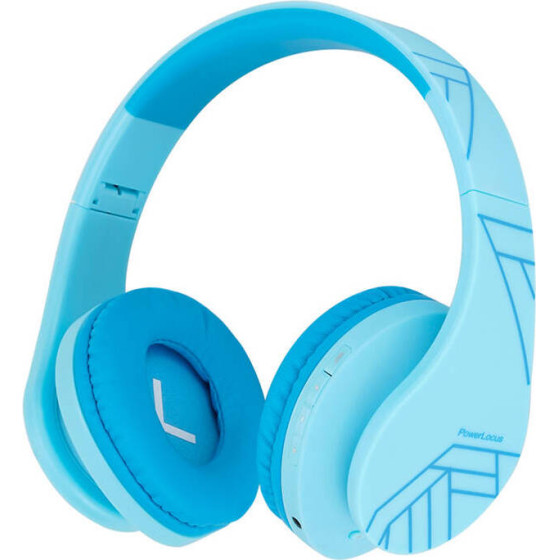 PowerLocus Wireless Headphones for kids P2 (blue) - (pwl-p2kids-blue)