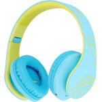 PowerLocus Wireless Headphones for kids P2 (blue-green) - (pwl-p2kids-bluegreen)