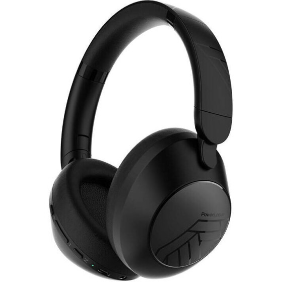 PowerLocus Wireless Headphones MoonFly, ANC (black) - (pwl-moonfly-black)