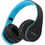 PowerLocus Wireless Headphones P1 (black & white) - (pwl-p1-blackblue)