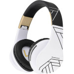 PowerLocus Wireless Headphones P2 (black-white) - (pwl-p2-blackwhite)