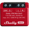 Shelly 1PM Mini Gen3 Controller, WiFi/Bluetooth - (1PMminiGen3)