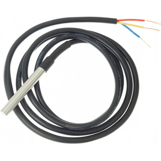 Shelly DS18B20 Temperature Sensor (1m Cable) - (DS18B20 1M)