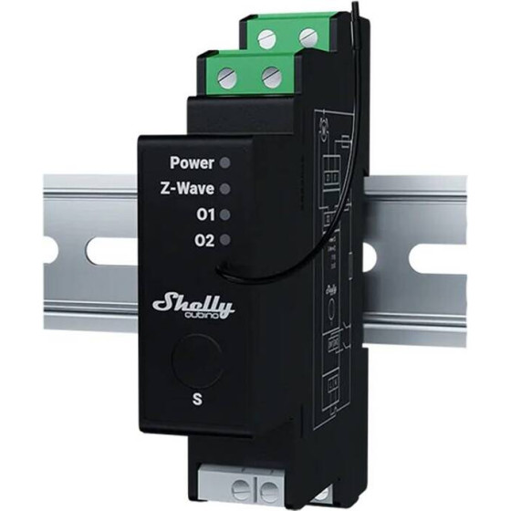 Shelly ���� DIN �� ������� ��������� Qubino Wave Pro Shutter - (QubinoWaveProShutter)