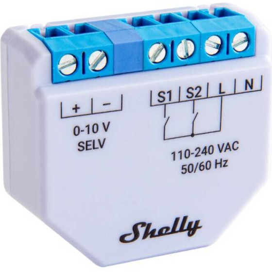 Shelly Plus Light Dimmer, WiFi/Bluetooth - (0-10V)
