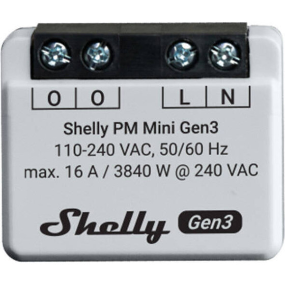 Shelly PM Mini Gen3 Controller, WiFi/Bluetooth - (PMminiGen3)