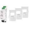 Shelly PRO 3EM 400A 2-Phase Energy Meter, WiFi/Bluetooth - (Pro3EM-400)