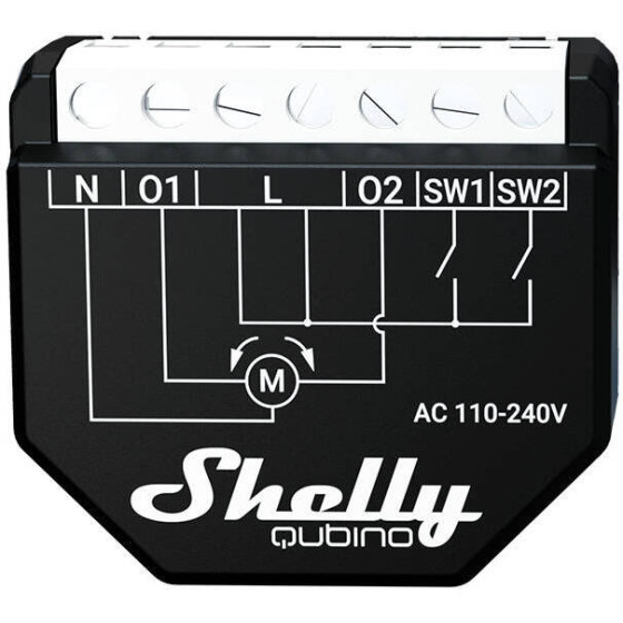 Shelly Qubino Wave Shutter Controller, Z-Wave - (QubinoWaveShutter)