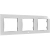 Shelly Shellly Switch Frame Triple (White) - (Frame3White)