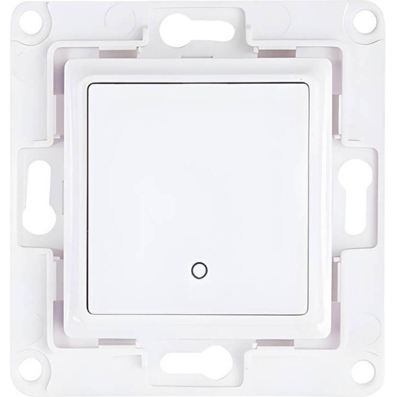 Shelly wall switch 1 button (White) - (Wallswitch1White)