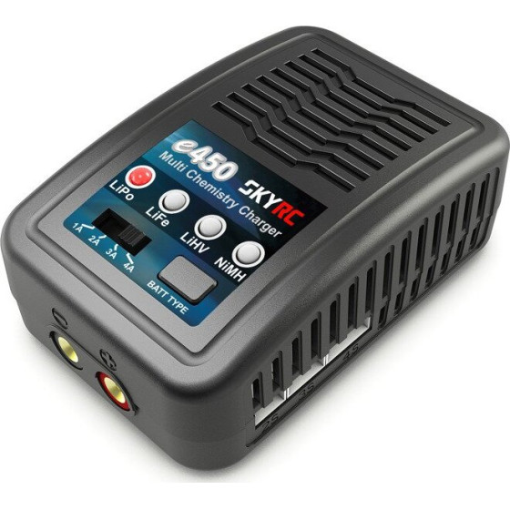 SkyRC Charger e450 2-4S / 6-8S LiPo / LiFe / LiHV / NiMH - (SK-100122-02)
