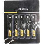 Tattu LiPo 300mAh 3.8V 75C 1S1P HV BT2.0.5 battery (5pcs) - (TAA3001S75BT2)