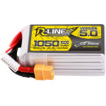 Tattu R-Line 5.0 1050mAh 22.2V 6S 150C XT60 Plug Battery - (TAA10506S15X6)