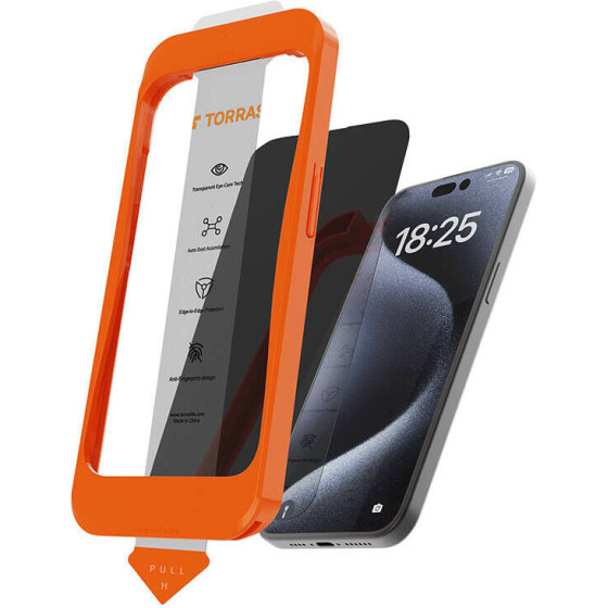 Torras Install Master tempered glass for iPhone 16 ProMax - (X00FX1552)