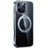 Torras Ostand Pro Case for iPhone 16 Pro (Transparent) - (X00FX1912)